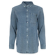 Distressed Denim Oversized Shirt